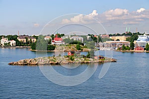 Harbor of Helsinki, Finland