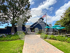 Harbor House Restaurant at the Seaport Village, waterfront shopping and dining complex in San Diego