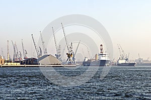 Harbor industry of rotterdam