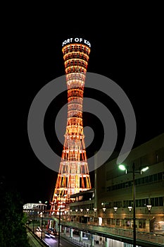 The harbor of Kobe in Japan