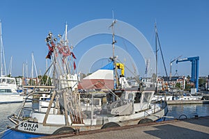 Harbor in Laboe