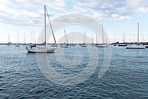 Harbor on Lake Michigan, Chicago, Illinois