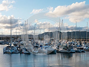 Harbor landscape