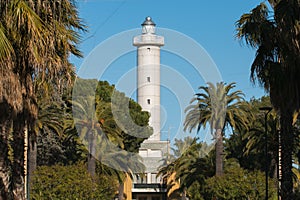 Harbor Lighthouse of San Benedetto del Tronto sea Adriatrico