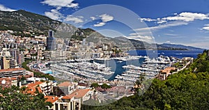Harbor of the Monaco principality