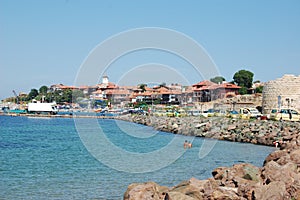 Harbor in Nessebar, Bulgaria