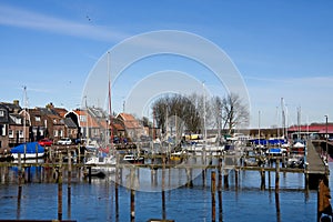 Harbor in the Netherlands