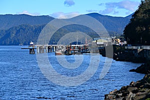 Harbor in Prince Rupert, Northern BC, Canada