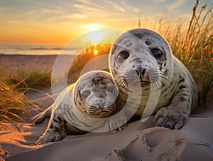 Harbor Seal Pups