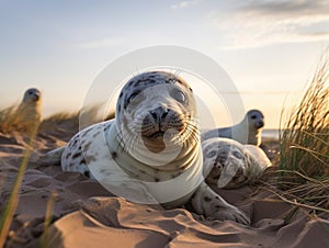 Harbor Seal Pups