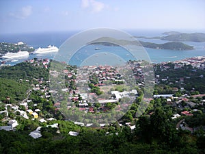 Harbor at St. Thomas Island