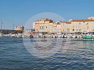 Harbor of St.Tropez, France