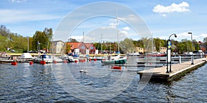 Harbor in Stockholm, Sweden, Scandinavia, Europe