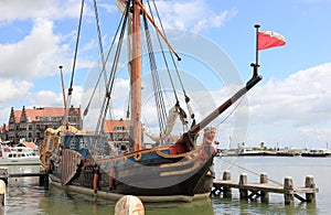 The Harbor of Volendam. The Netherlands. photo