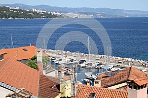 Harbor in Volosko