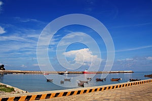 Harbor of weizhou