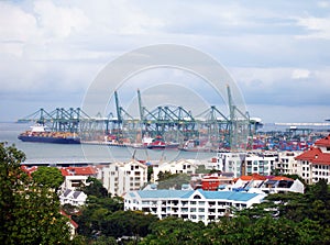 Harborfront apartments & port