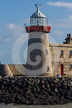 Harbour 1817 AD Lighthouse, Howth, Republic of Ireland