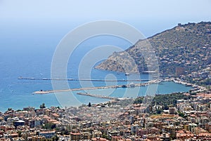 Harbour in Alanya, Turkey