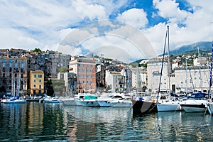 Harbour in bastia