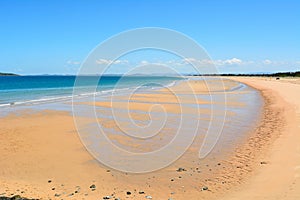 Harbour Beach in Mackay, Australia.