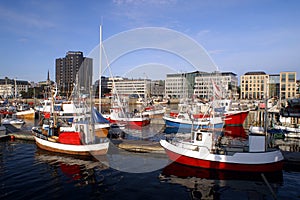 Harbour of Bodo, Norway