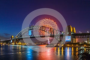 Harbour Bridge fireworks