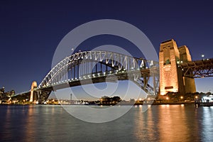 Harbour Bridge - Night Skyline