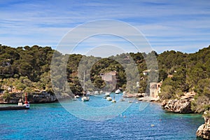 Harbour at Cala Figuera photo