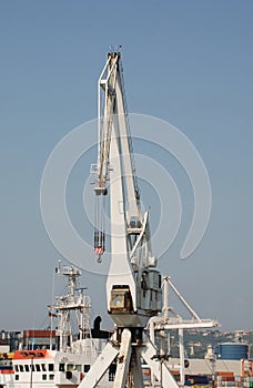 Harbour Cranes in Koper