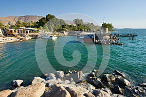 Harbour of Ein Gev photo