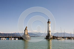 Harbour entrance of Lindau