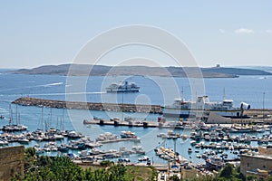 Harbour and ferry terminal - Mgarr