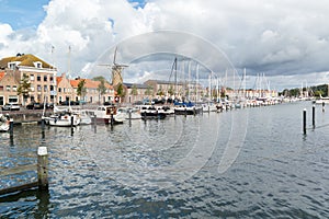 Harbour of Hellevoetsluis, Netherlands