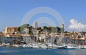 Harbour and marina at Cannes