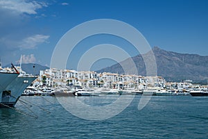 The Harbour, Marina and Port of Puerto Banus, Marbella, Spain.