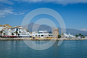 The Harbour, Marina and Port of Puerto Banus, Marbella, Spain.