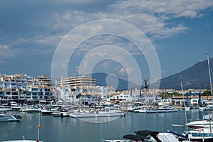 The Harbour, Marina and Port of Puerto Banus, Marbella, Spain.