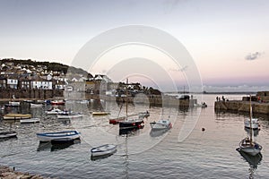 The harbour at Mousehole