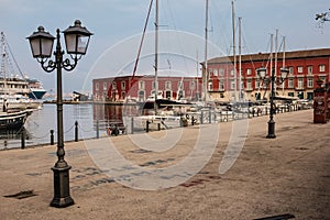 Harbour. Naples. Italy