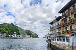 Harbour of Pasaia in the Donibane district east of San Sebastian. Spain