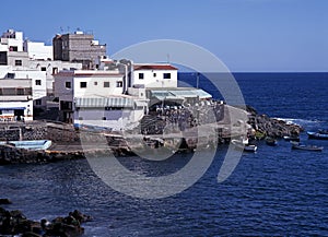 Harbour, Playa de los Abrigos, Tenerife.