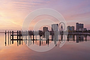 Harbour Reflections on Santa Rosa Sound photo