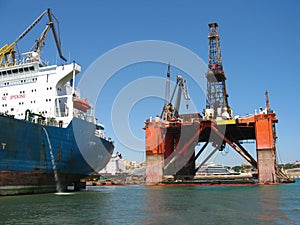 Harbour - shipping dock