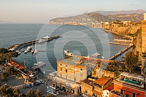 Harbour. Sorrento. Naples. Italy