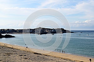 The harbour at St Ives, Cornwall, UK