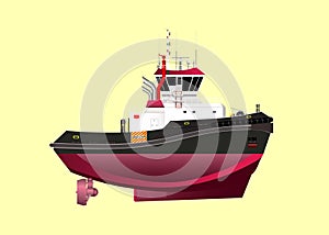 Harbour tug Boat