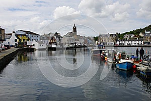 The Harbour at the Village of Tarbert, Argyll and Bute, Scotland