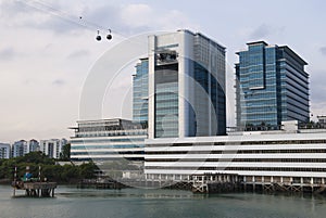 The Harbourfront Center in Singapore