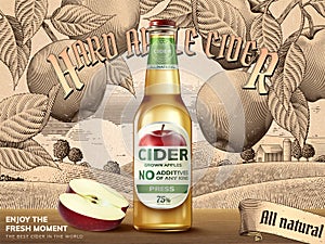 Hard apple cider ads photo